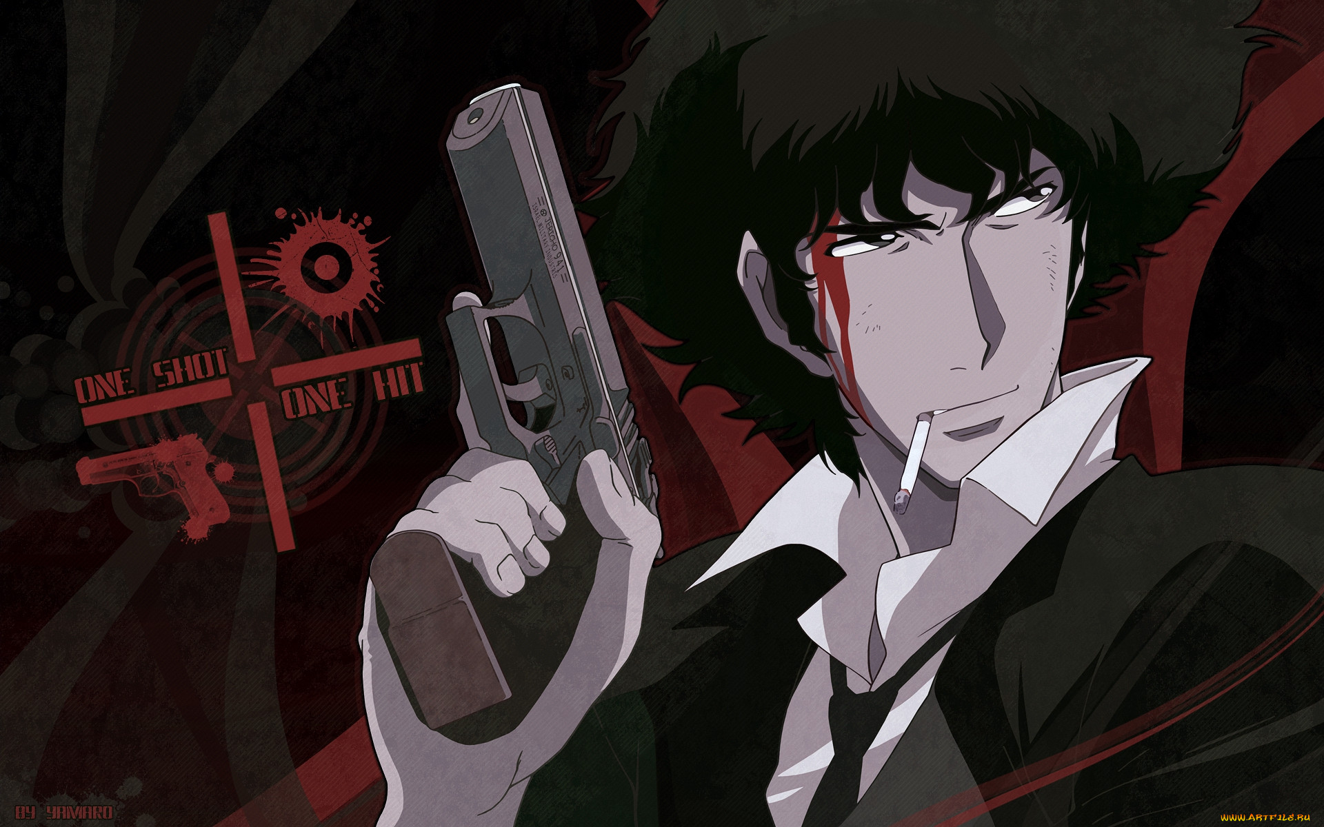 , cowboy bebop, , spiegel, spike, , , , 